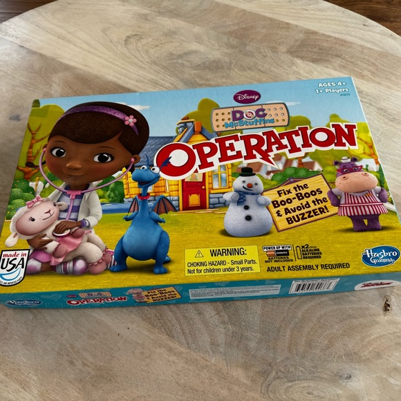 Hasbro Other - Hasbro Disney Doc McStuffins Operation Game